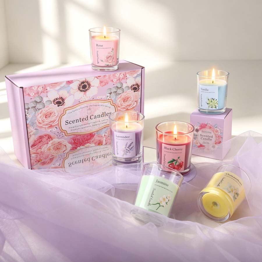 Набор ароматических свечей для – обзор и цена Home Fragrance Usa